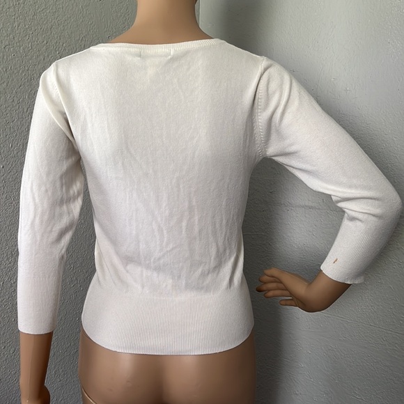 Criss Cross Button Down Cardigan - Picture 2 of 12